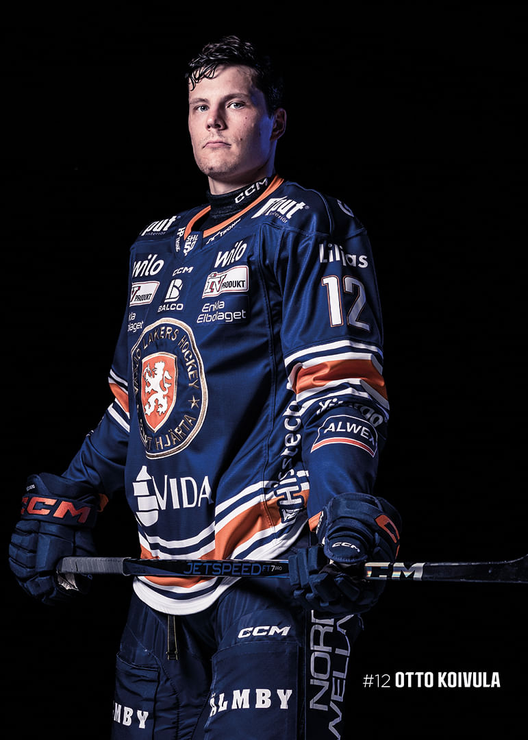 Otto Koivula #12 Växjö Lakers 2025/2026-12