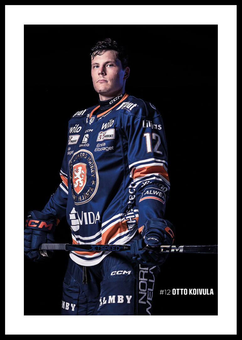 Otto Koivula #12 Växjö Lakers 2025/2026-12