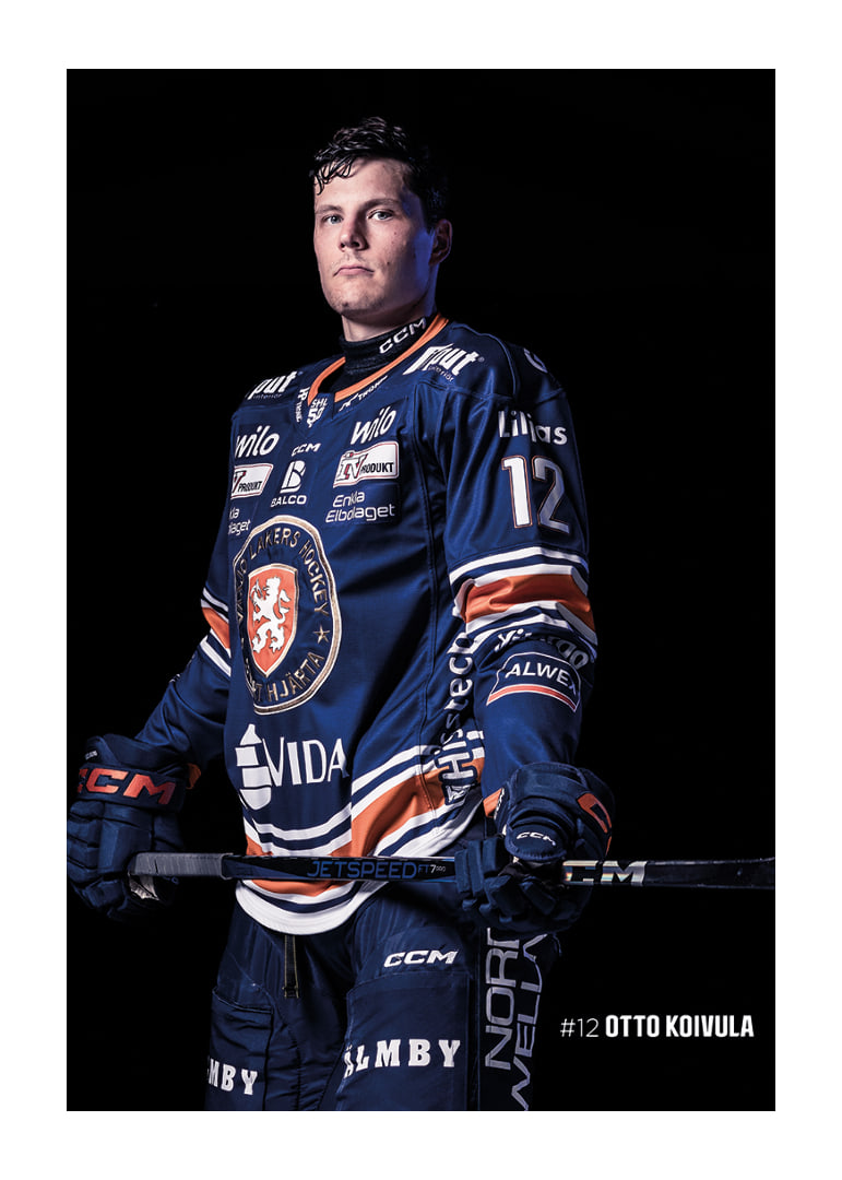 Otto Koivula #12 Växjö Lakers 2025/2026-12