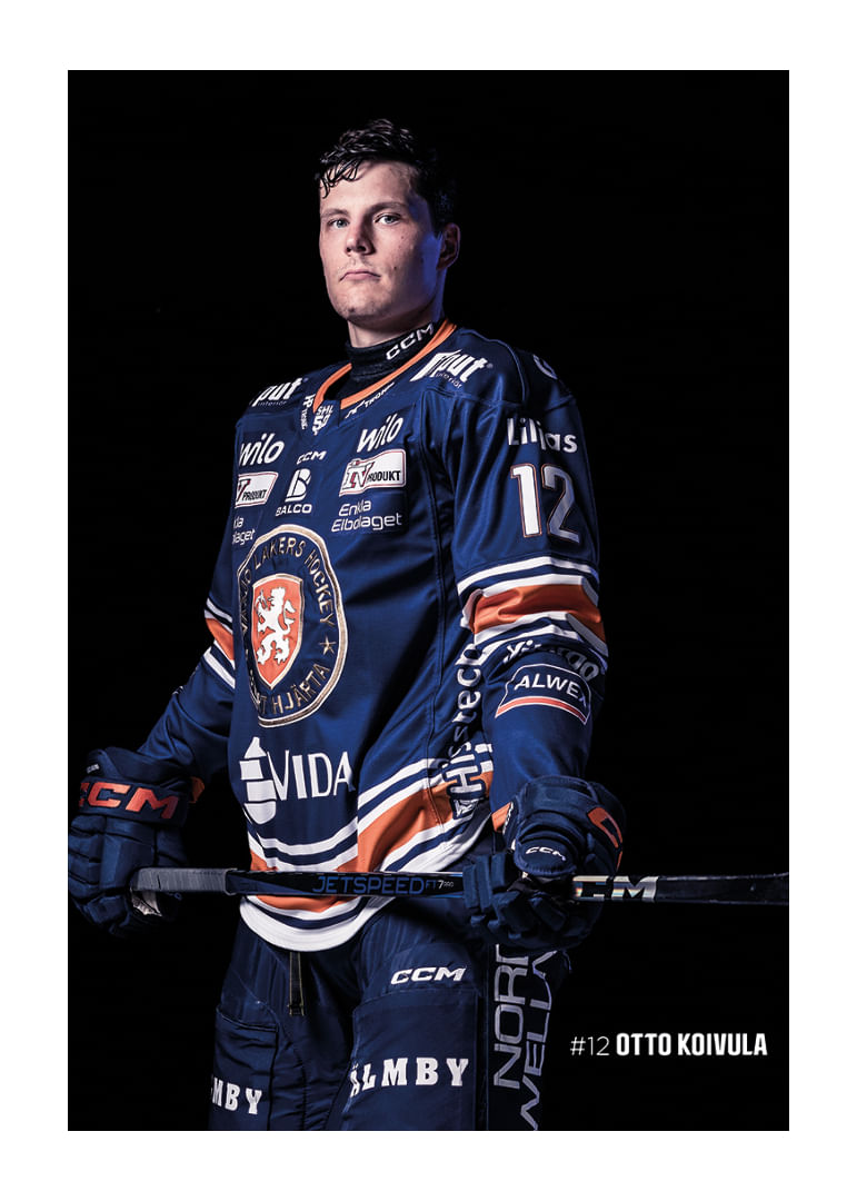 Otto Koivula #12 Växjö Lakers 2025/2026-12