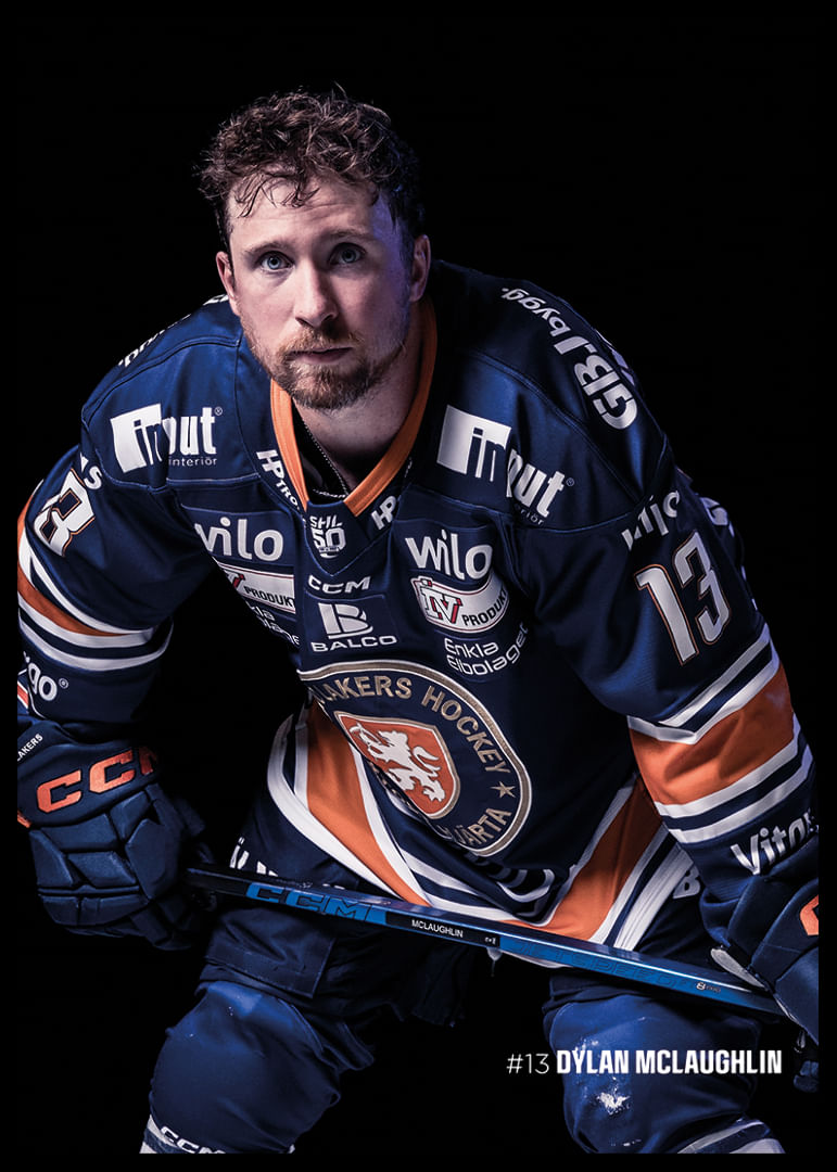 Dylan McLaughlin #13 Växjö Lakers 2025/2026-12