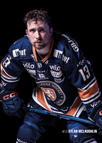 Dylan McLaughlin #13 Växjö Lakers 2025/2026-3