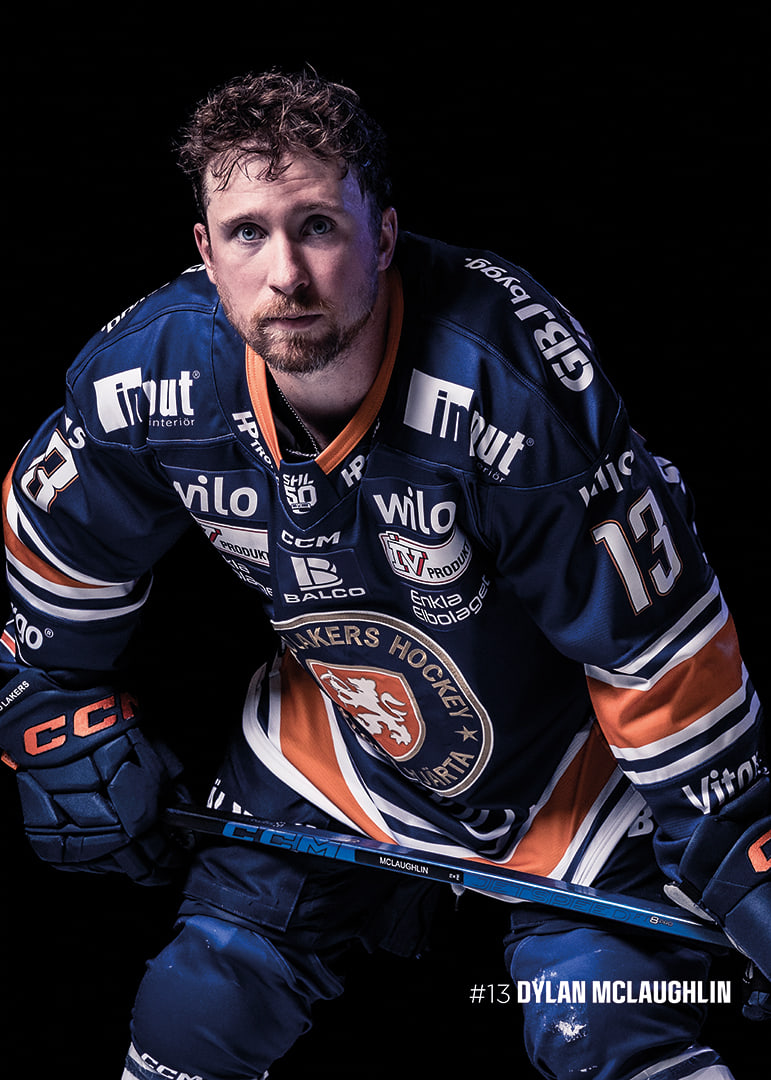 Dylan McLaughlin #13 Växjö Lakers 2025/2026-12