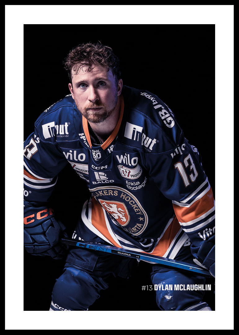 Dylan McLaughlin #13 Växjö Lakers 2025/2026-12