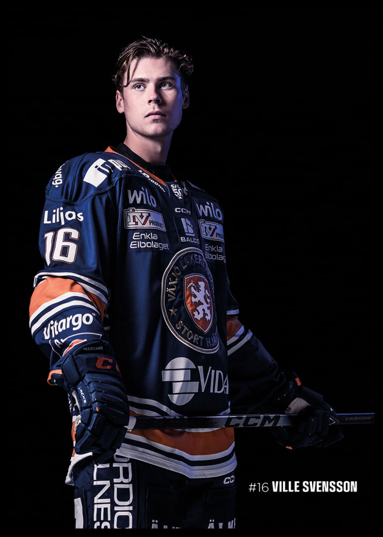 Ville Svensson #16 Växjö Lakers 2025/2026-12