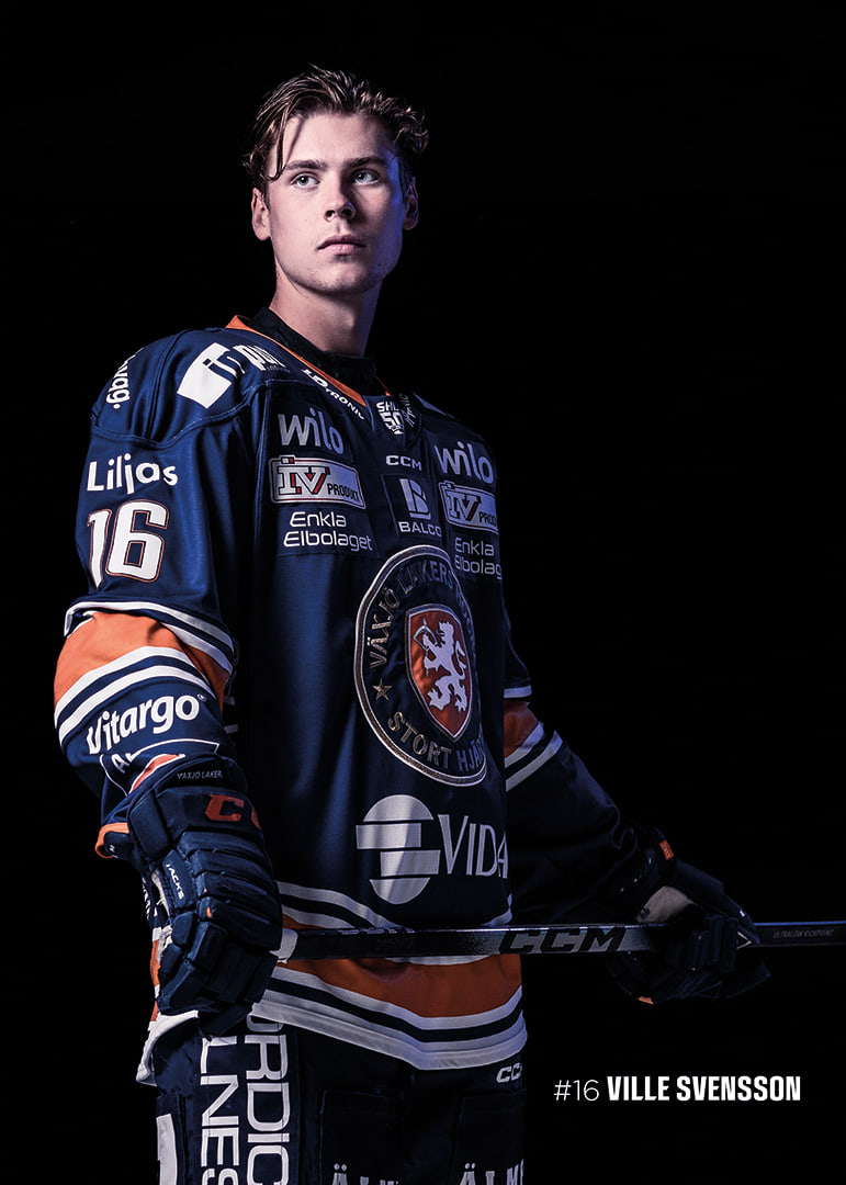 Ville Svensson #16 Växjö Lakers 2025/2026-12