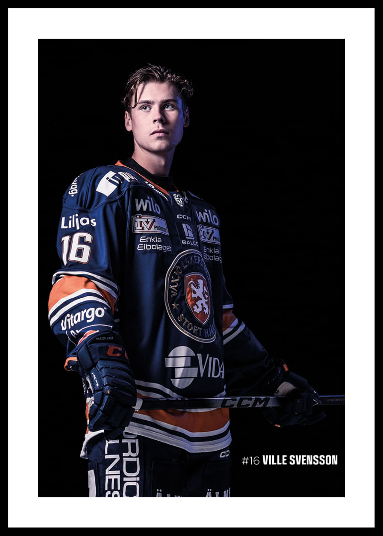 Ville Svensson #16 Växjö Lakers 2025/2026-12