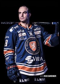Reid Gardiner #19 Växjö Lakers 2025/2026-2