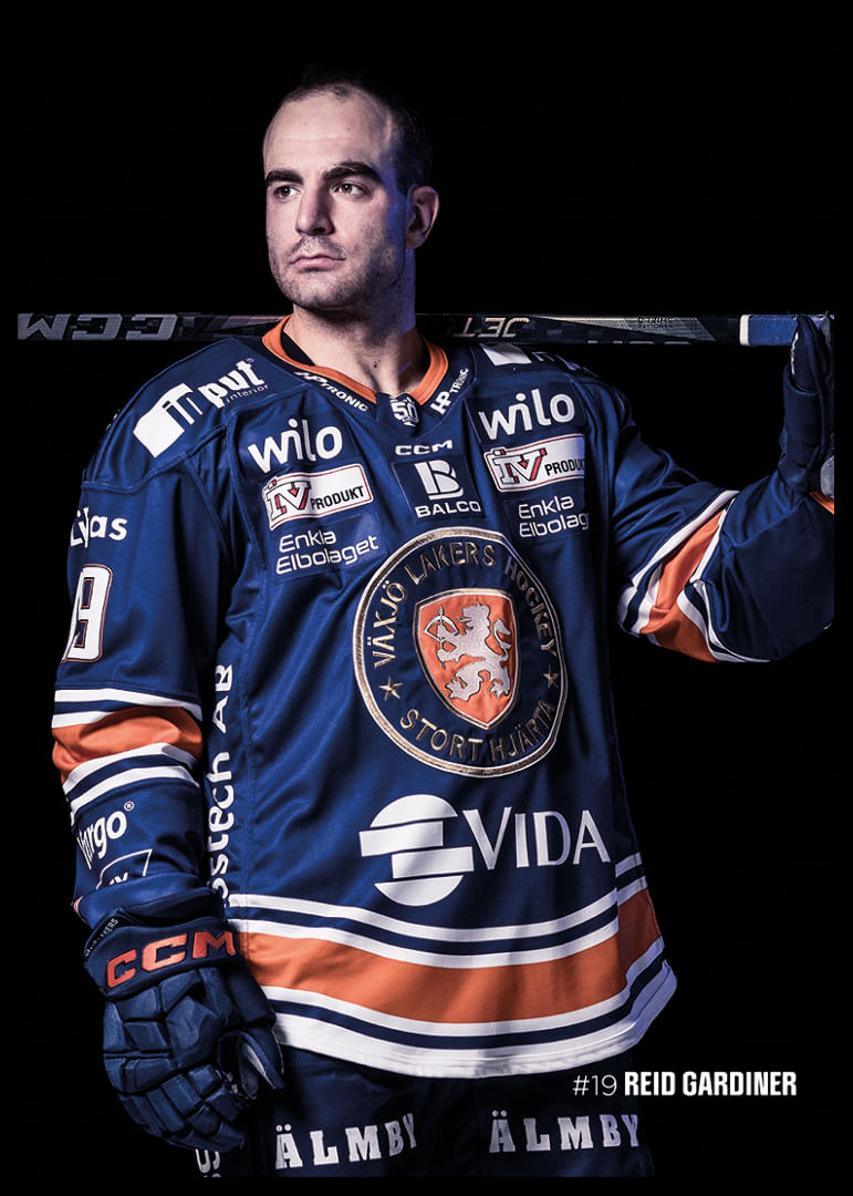 Reid Gardiner #19 Växjö Lakers 2025/2026-12