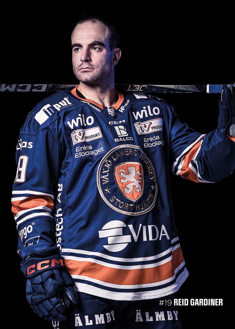 Reid Gardiner #19 Växjö Lakers 2025/2026-12
