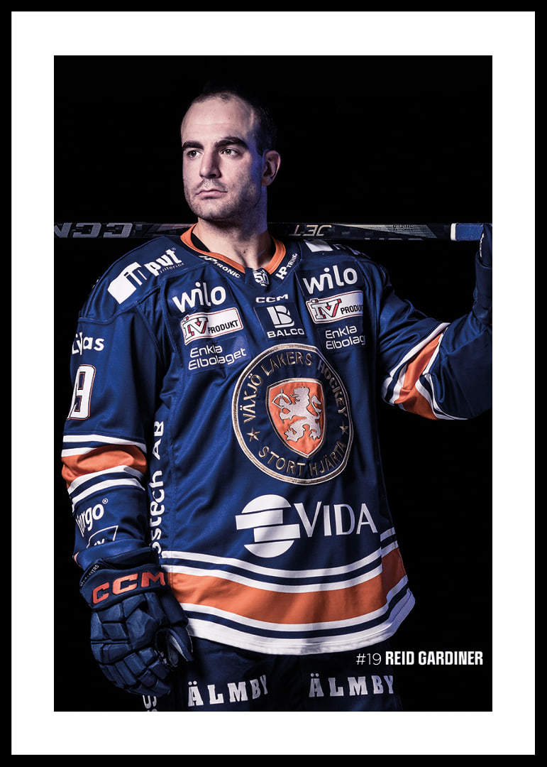 Reid Gardiner #19 Växjö Lakers 2025/2026-12