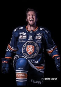 Brian Cooper #21 Växjö Lakers 2025/2026-2