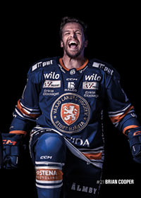 Brian Cooper #21 Växjö Lakers 2025/2026-3