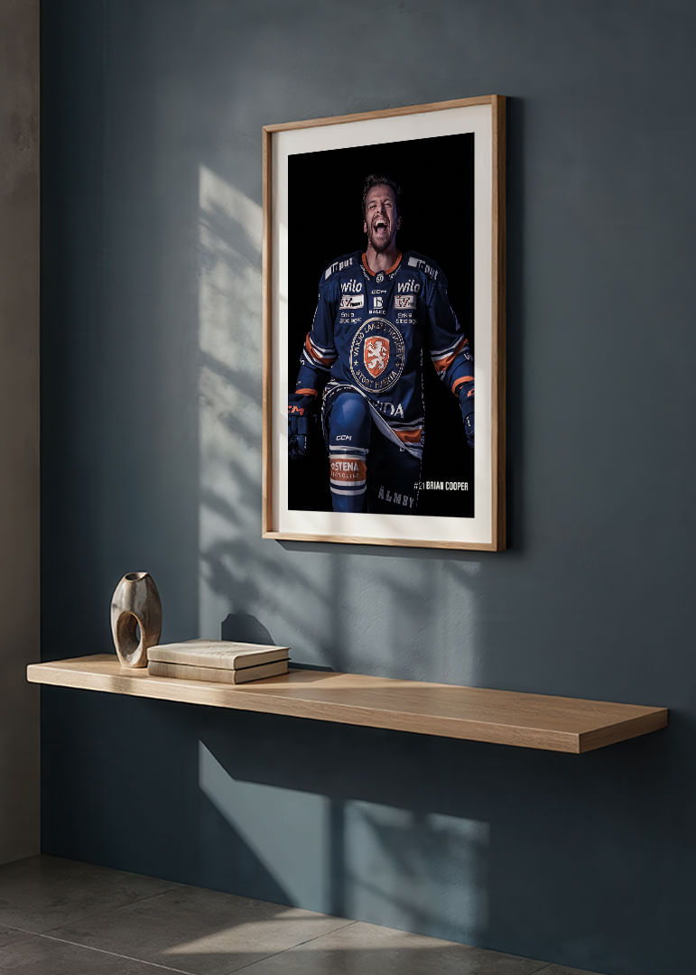 Brian Cooper #21 Växjö Lakers 2025/2026-12