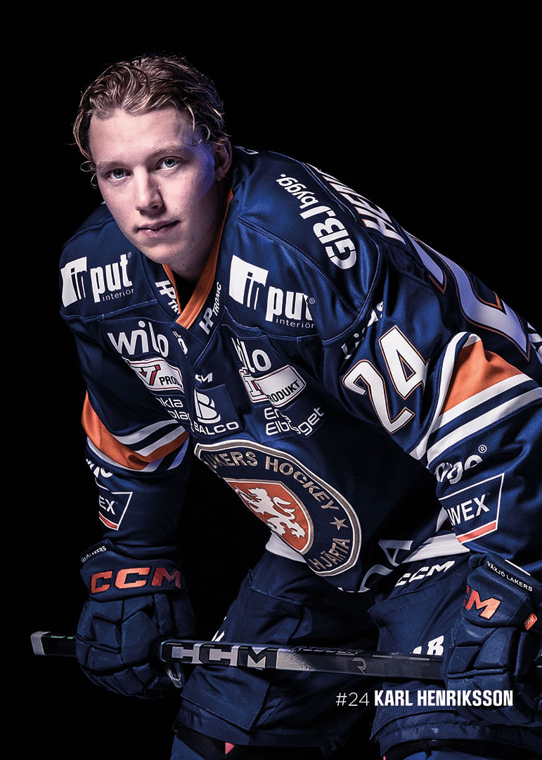 Karl Henriksson #24 Växjö Lakers 2025/2026-12