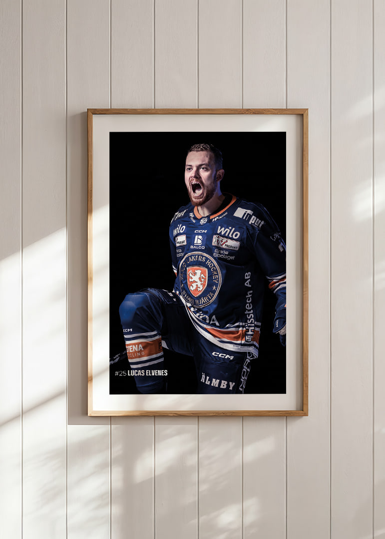 Lucas Elvenes #25 Växjö Lakers 2025/2026-12