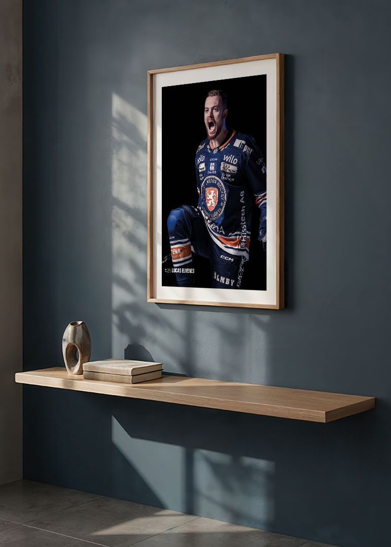 Lucas Elvenes #25 Växjö Lakers 2025/2026-12