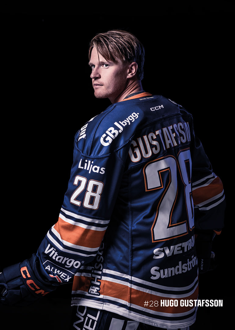 Hugo Gustafsson #28 Växjö Lakers 2025/2026-12