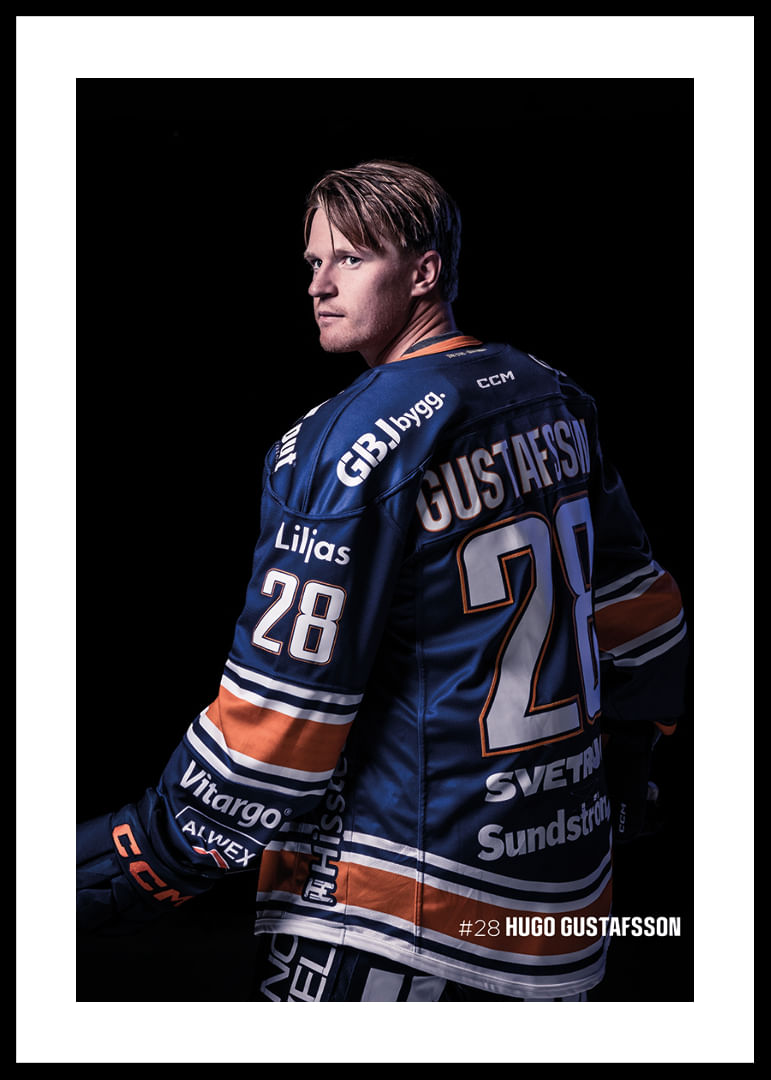 Hugo Gustafsson #28 Växjö Lakers 2025/2026-12