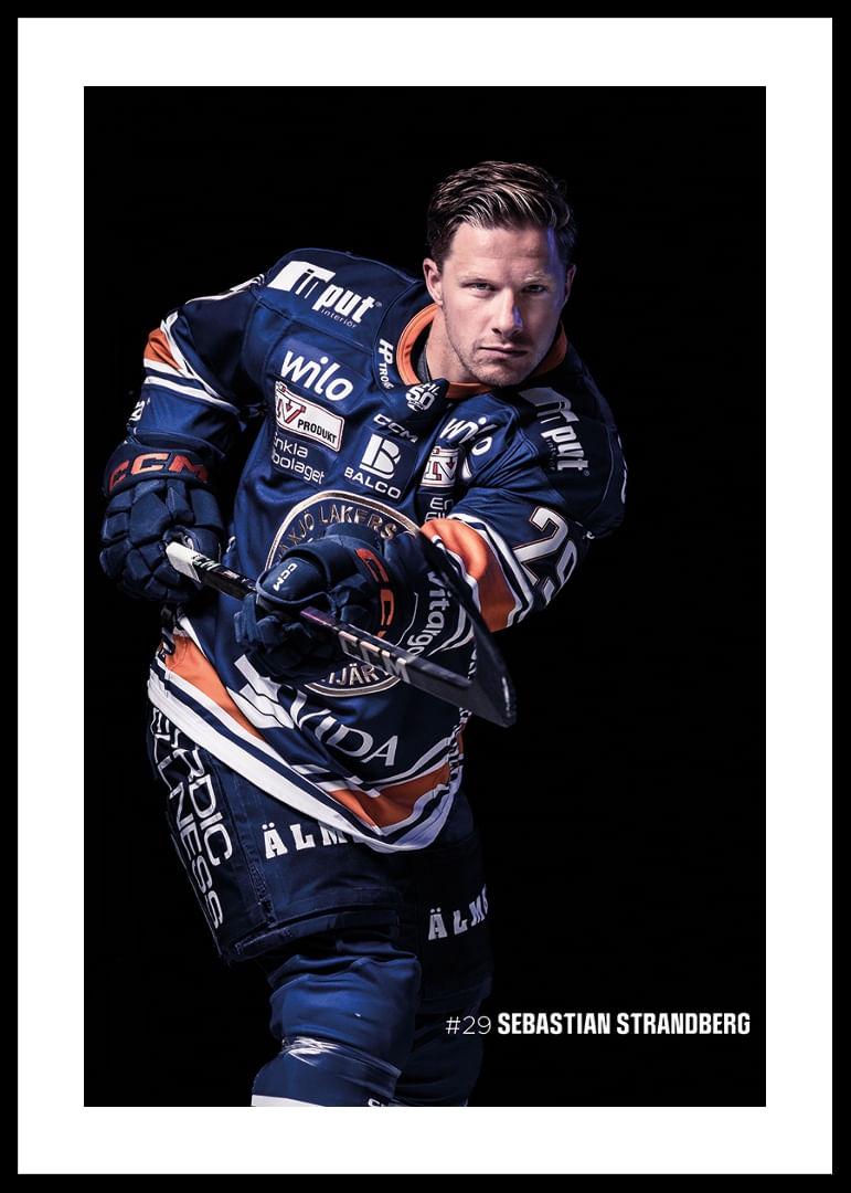 Sebastian Strandberg #29 Växjö Lakers 2025/2026-12