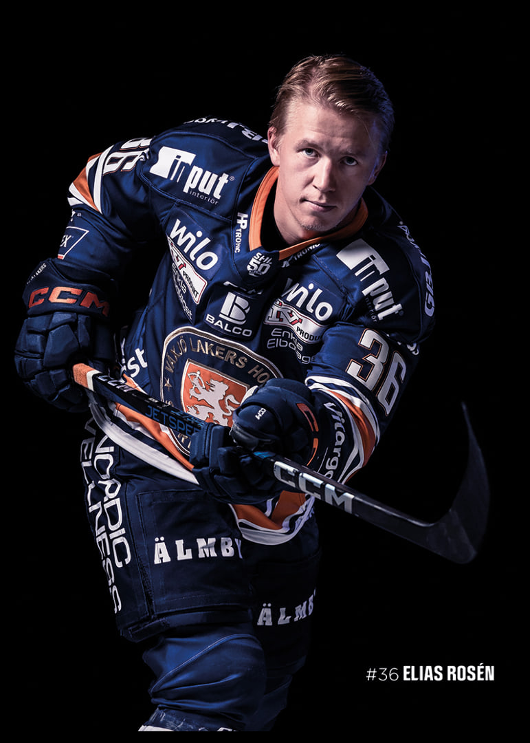 Elias Rosén #36 Växjö Lakers 2025/2026-12