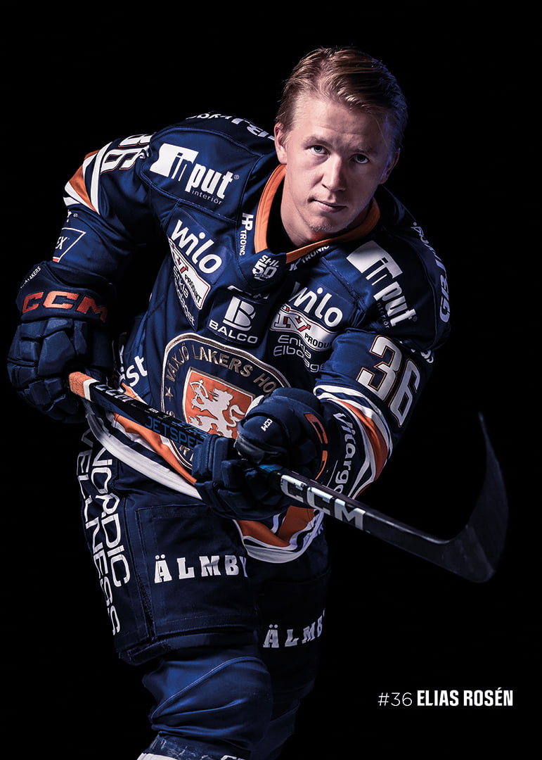 Elias Rosén #36 Växjö Lakers 2025/2026-12