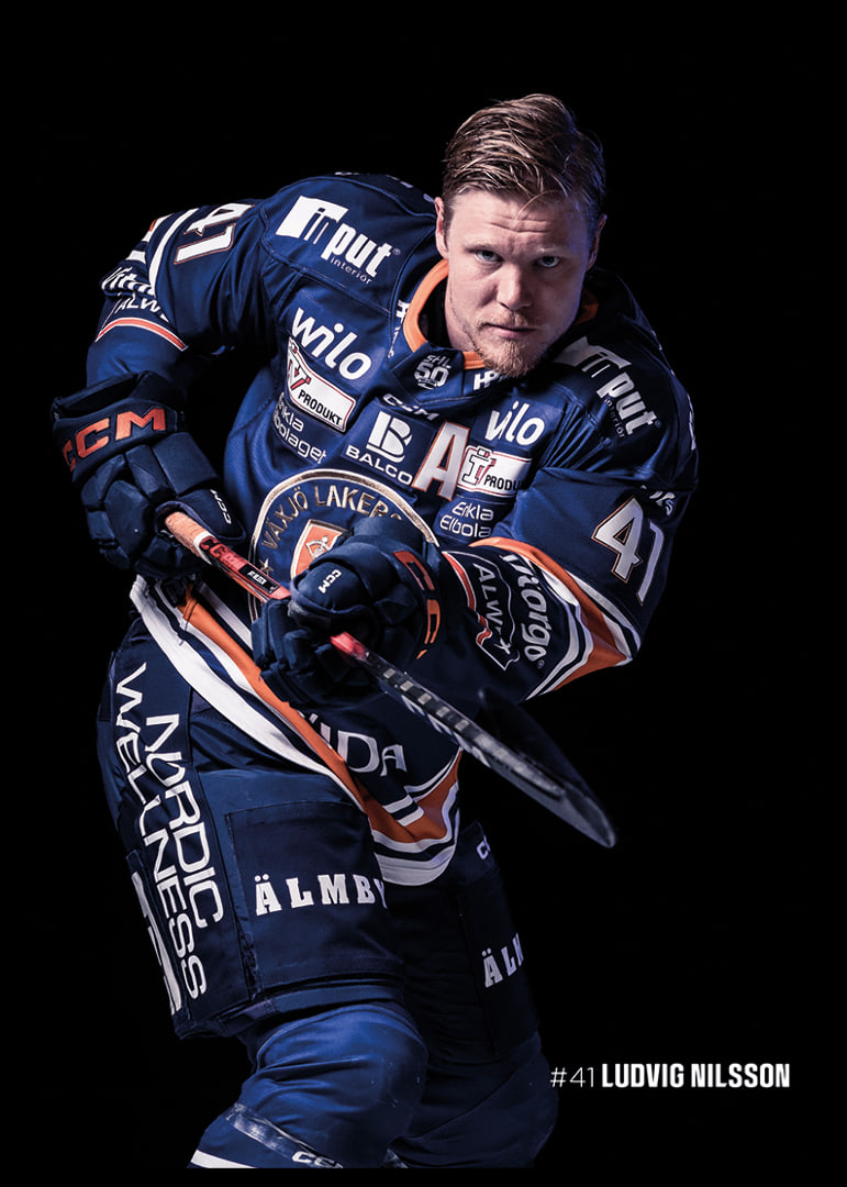 Ludvig Nilsson #41 Växjö Lakers 2025/2026-12