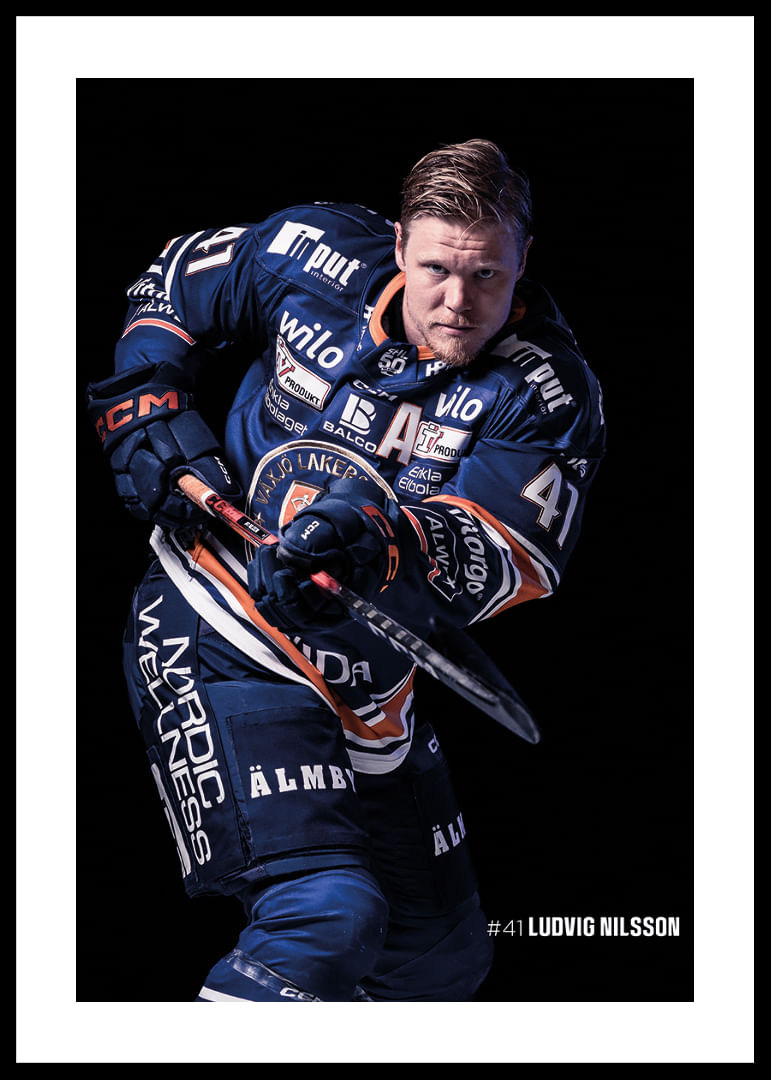 Ludvig Nilsson #41 Växjö Lakers 2025/2026-12