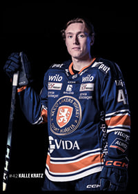 Kalle Kratz #42 Växjö Lakers 2025/2026-2