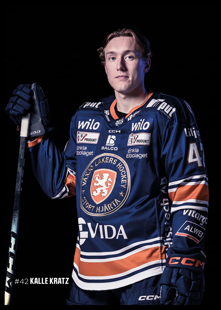 Kalle Kratz #42 Växjö Lakers 2025/2026-12