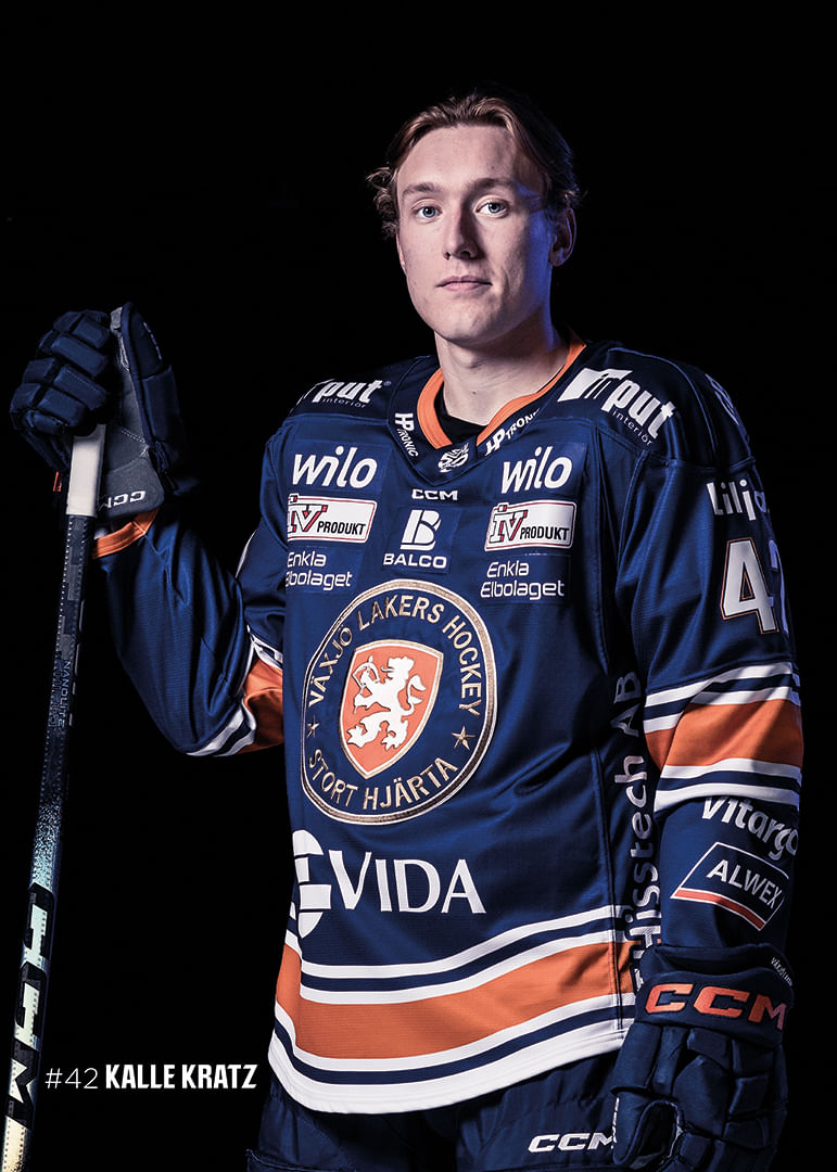 Kalle Kratz #42 Växjö Lakers 2025/2026-12