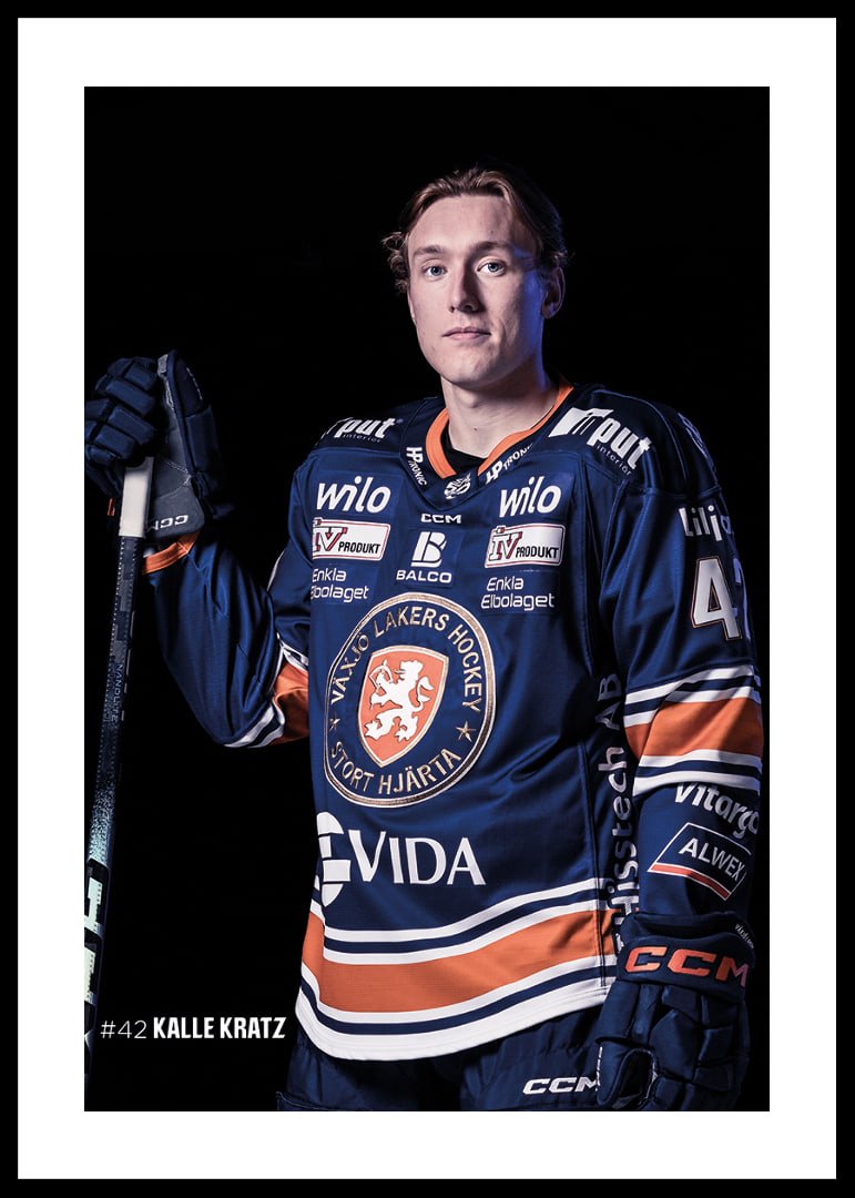 Kalle Kratz #42 Växjö Lakers 2025/2026-12