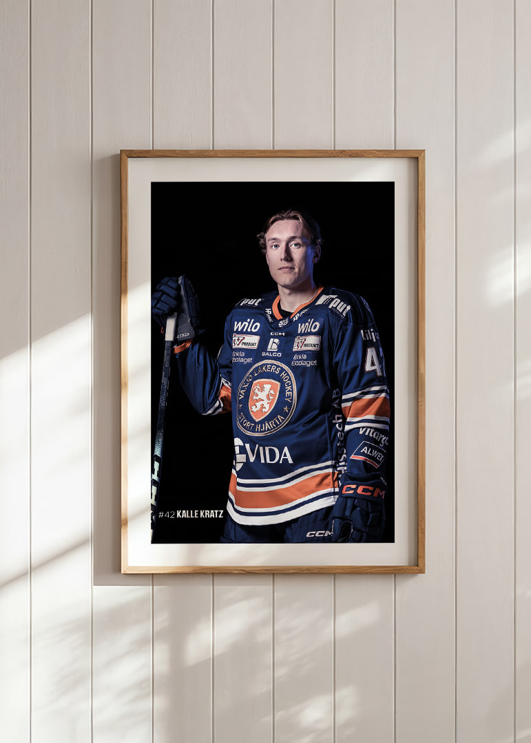 Kalle Kratz #42 Växjö Lakers 2025/2026-12