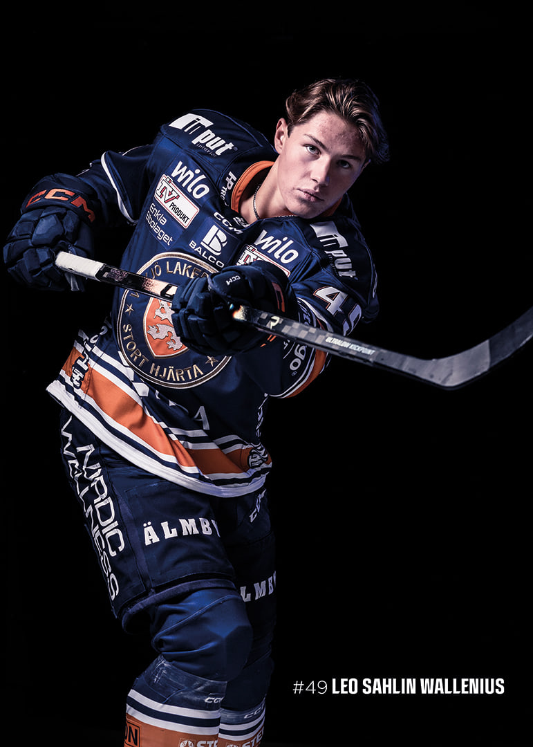 Leo Sahlin Wallenius #49 Växjö Lakers 2025/2026-12