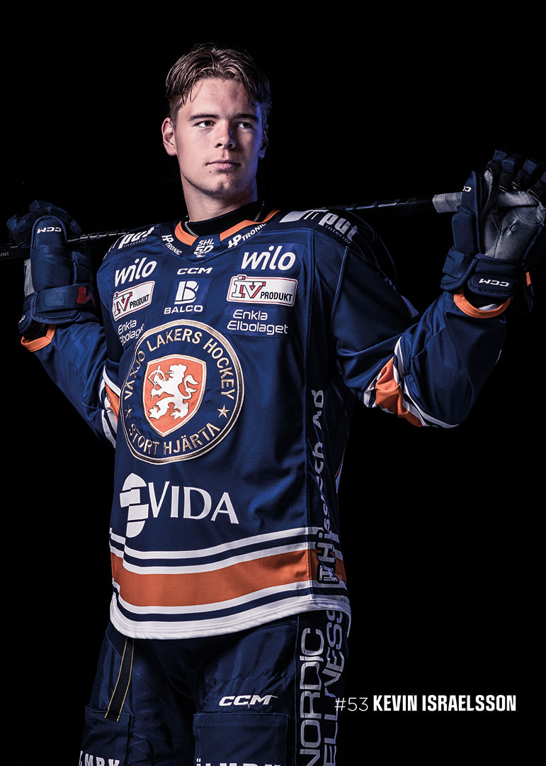 Kevin Israelsson #53 Växjö Lakers 2025/2026-12