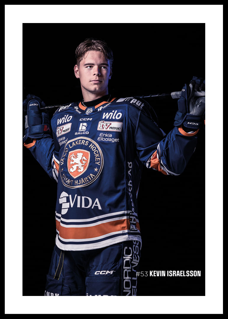 Kevin Israelsson #53 Växjö Lakers 2025/2026-12