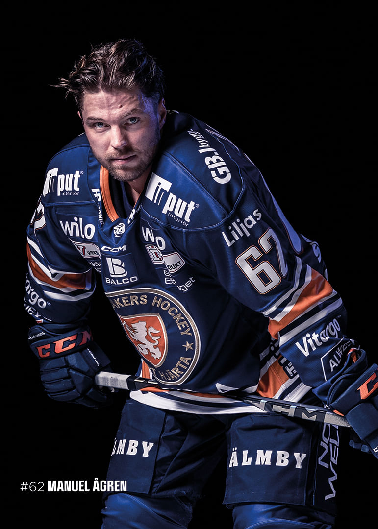 Manuel Ågren #62 Växjö Lakers 2025/2026-12