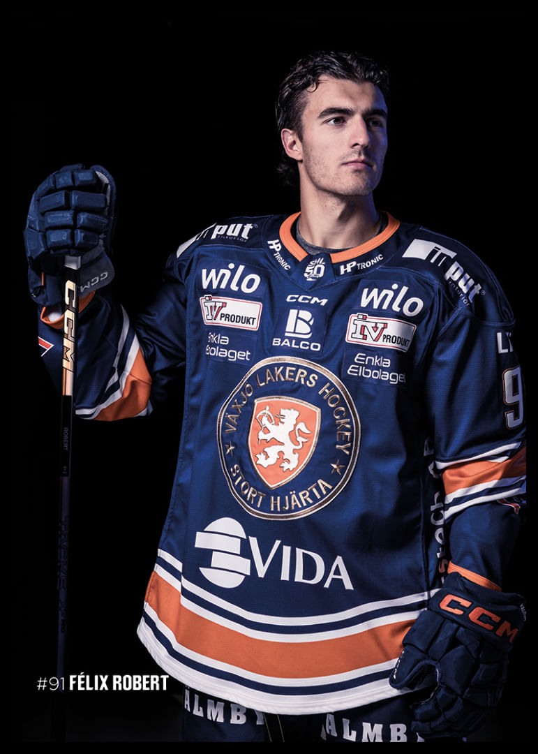 Félix Robert #91 Växjö Lakers 2025/2026-12