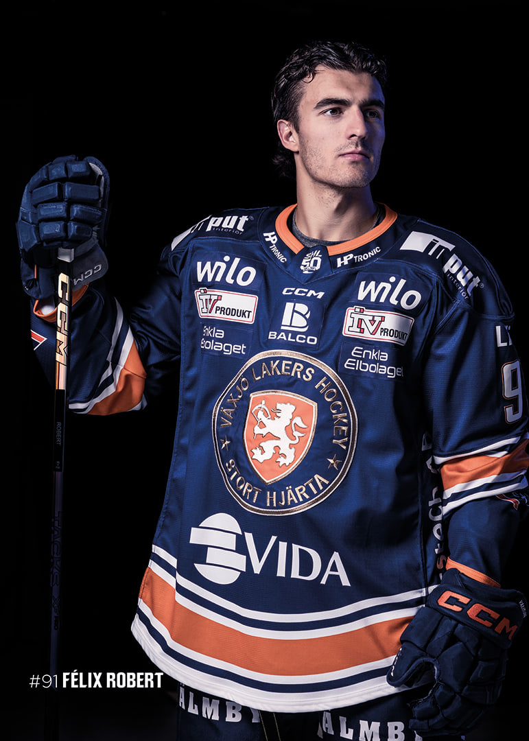 Félix Robert #91 Växjö Lakers 2025/2026-12