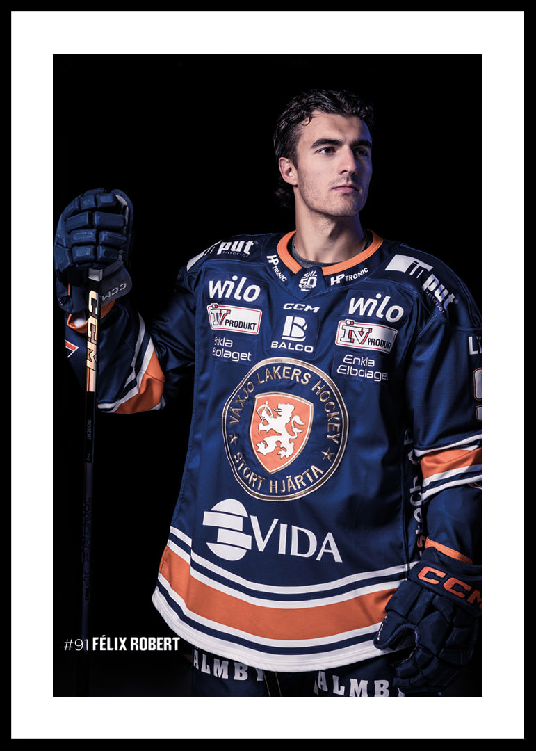 Félix Robert #91 Växjö Lakers 2025/2026-12