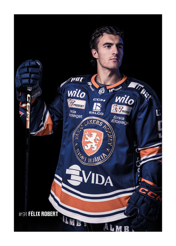 Poster Félix Robert #91 Växjö Lakers 2025/2026