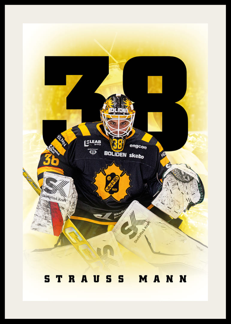 Strauss Mann #38 Skellefteå AIK 2025/2026-12