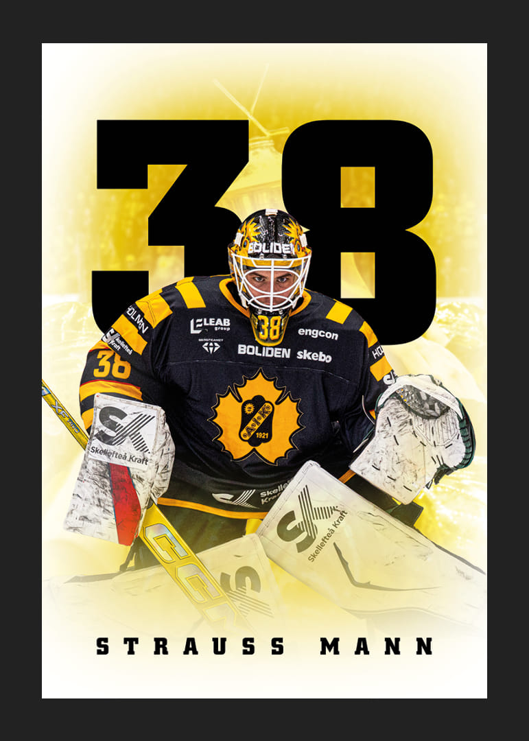 Strauss Mann #38 Skellefteå AIK 2025/2026-12