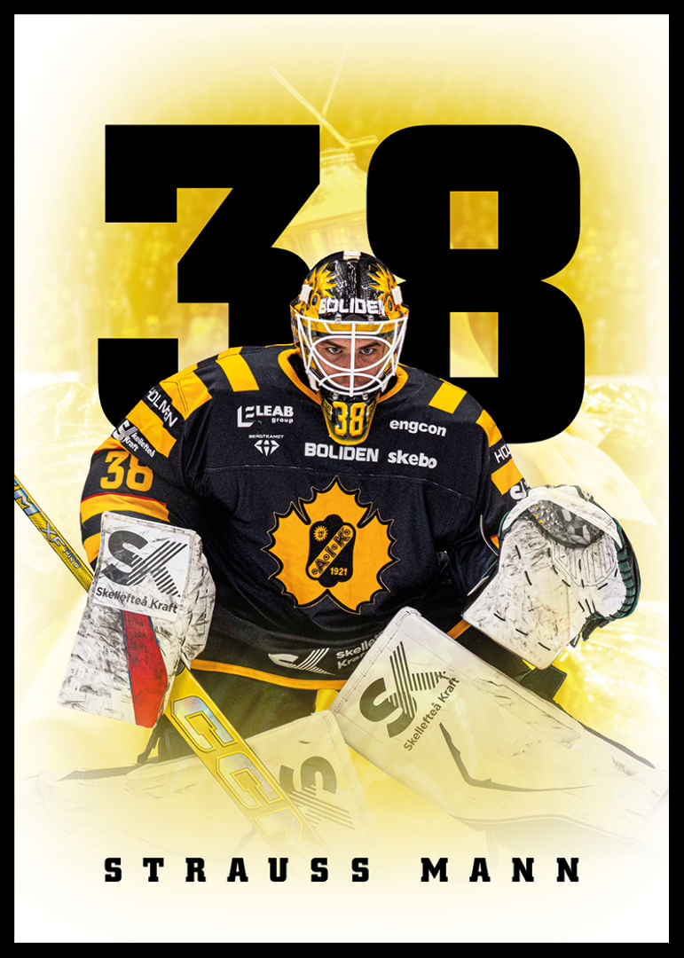Strauss Mann #38 Skellefteå AIK 2025/2026-12