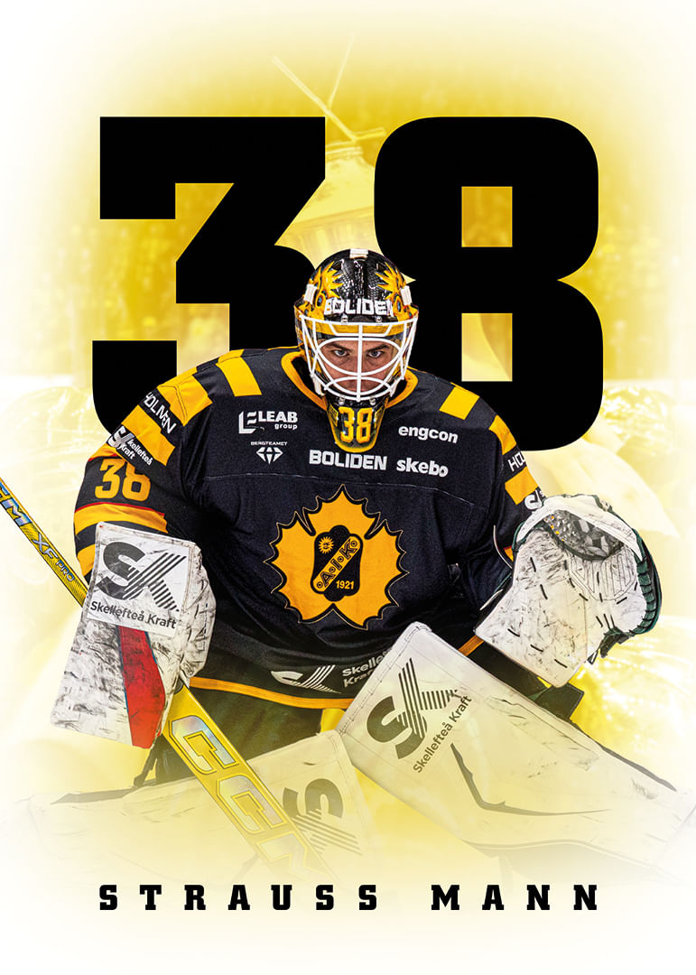 Strauss Mann #38 Skellefteå AIK 2025/2026-12
