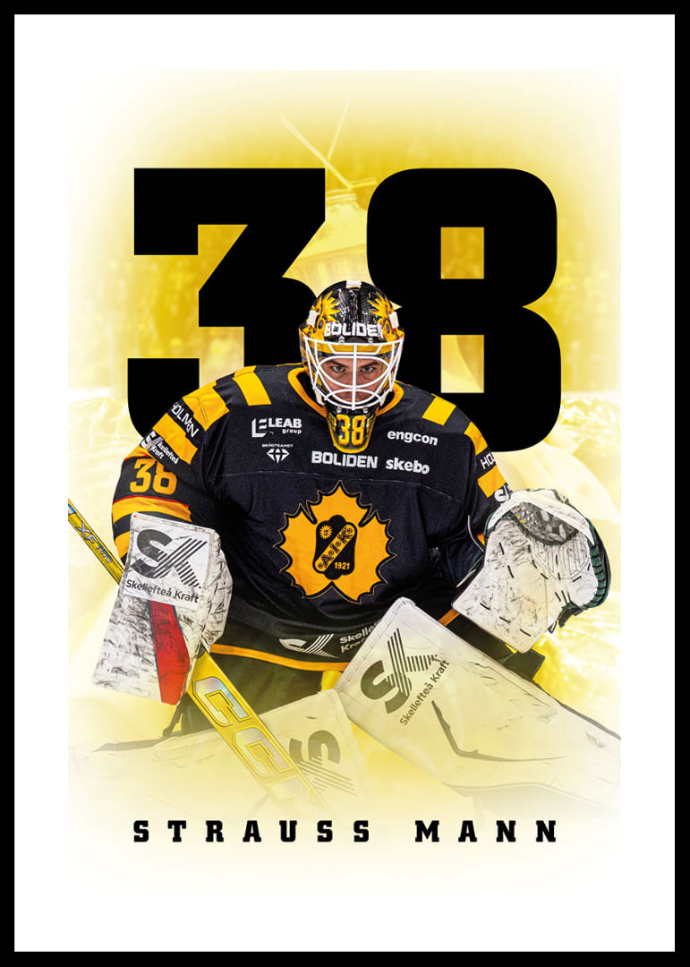 Strauss Mann #38 Skellefteå AIK 2025/2026-12
