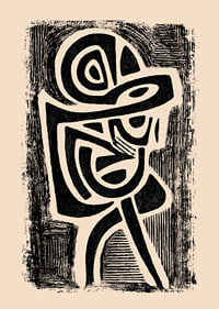 Dynamic shapes in a harmonious, abstract composition-1