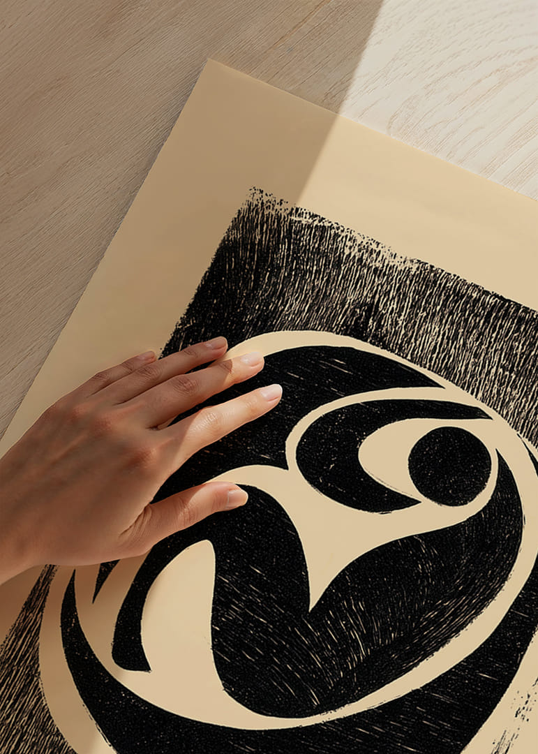 Een kunstwerk dat betovert met zijn zachte, vloeiende lijnen-12