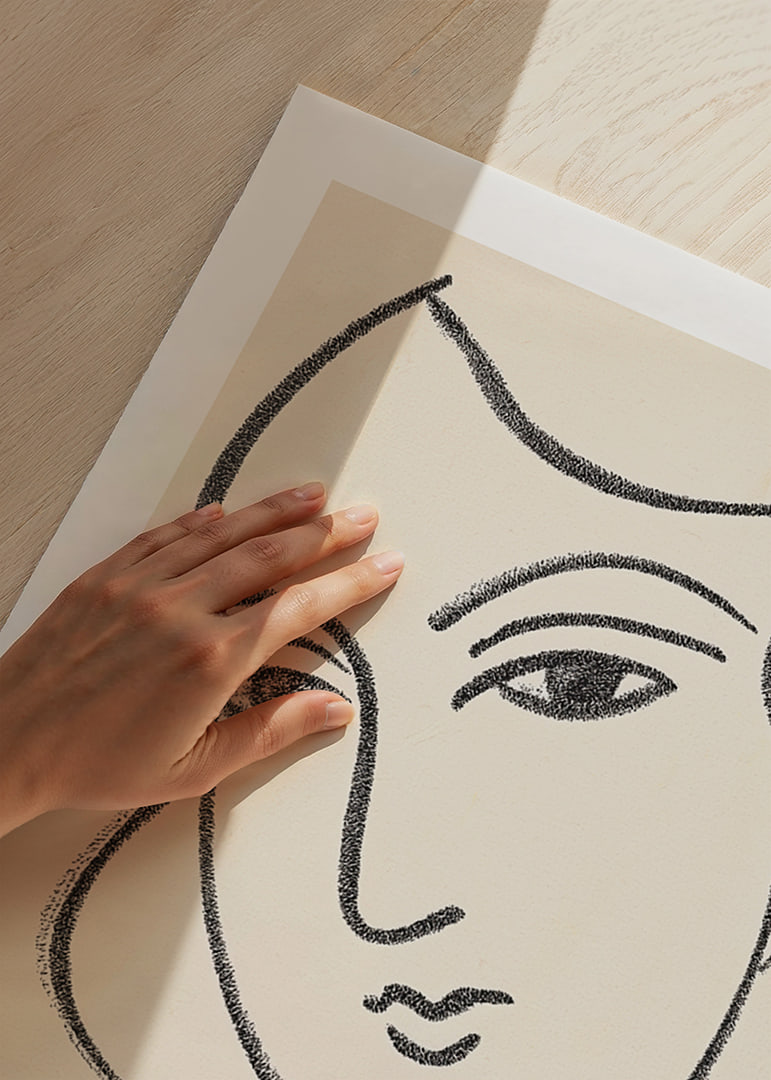 Elegant simplicity in black and white lines gives a timeless feel-12