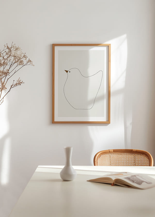 Poster Elegance In Outline crossfade